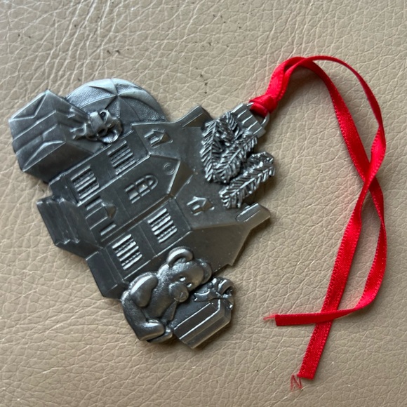 2003 Maryland Governor Ehrlich Pewter Holiday Ornament Christmas MD Republican - Picture 5 of 14